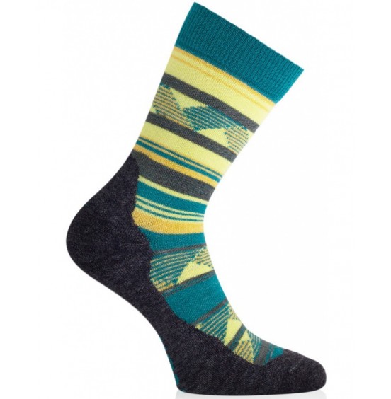 LASTING WLI-668 MERINO TREKKING SOCKS MULTICOLOR
