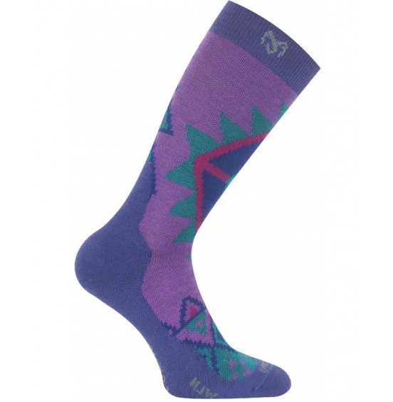 LASTING WLN-400 MERINO TREKKING SOCKS MULTICOLOR