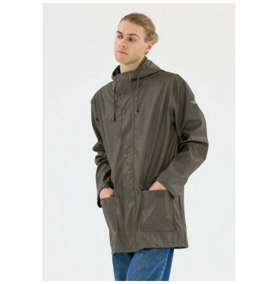 WEATHER REPORT ΑΝΔΡΙΚΟ ΑΔΙΑΒΡΟΧΟ TORSTEN RAIN JACKET WR191562-3052 FOREST NIGHT