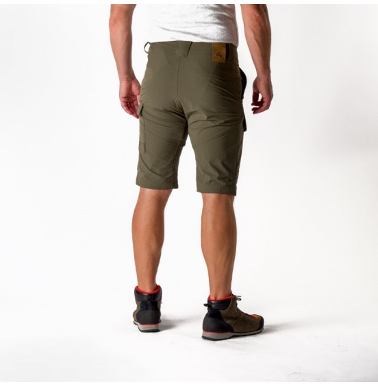 NORTHFINDER BE-3357AD 460 AGUSTIN men's Adventure lightweight stretch shorts BLACKOLIVE