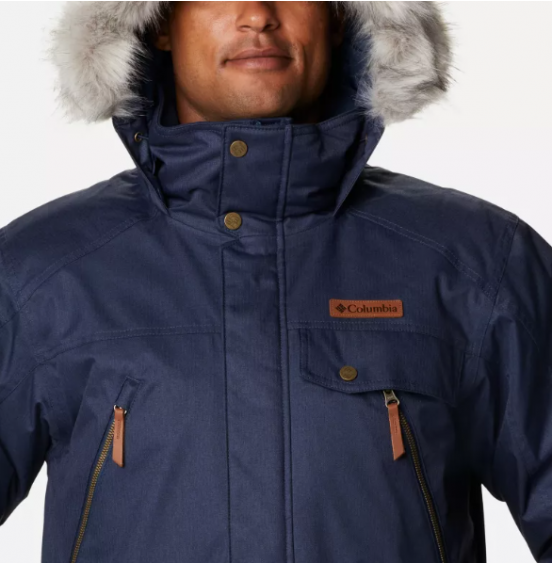 COLUMBIA BARLOW PASS 550 TURBO DOWN JACKET 1619281-465 ΑΝΔΡΙΚΟ ΜΠΟΥΦΑΝ BLUE