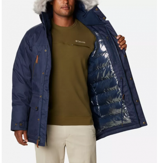 COLUMBIA BARLOW PASS 550 TURBO DOWN JACKET 1619281-465 ΑΝΔΡΙΚΟ ΜΠΟΥΦΑΝ BLUE