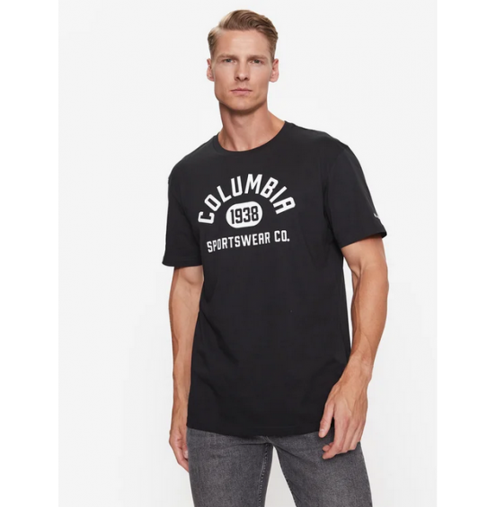 COLUMBIA CSC BASIC LOGO ΑΝΔΡΙΚΟ T-SHIRT 1680053-002 BLACK