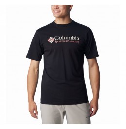 COLUMBIA ΑΝΔΡΙΚΟ T-SHIRT CSC BASIC LOGO SHORTSLEEVE 1680053-027 BLACK
