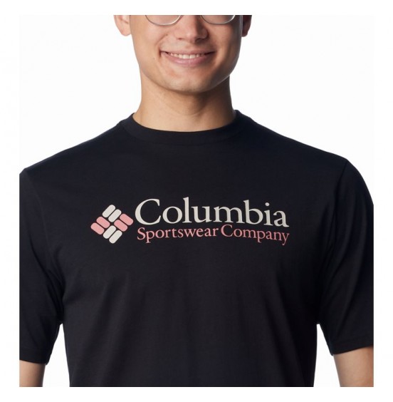COLUMBIA ΑΝΔΡΙΚΟ T-SHIRT CSC BASIC LOGO SHORTSLEEVE 1680053-027 BLACK