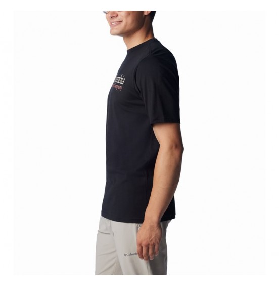 COLUMBIA ΑΝΔΡΙΚΟ T-SHIRT CSC BASIC LOGO SHORTSLEEVE 1680053-027 BLACK