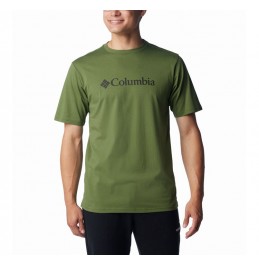 COLUMBIA ΑΝΔΡΙΚΟ T-SHIRT CSC BASIC LOGO SHORTSLEEVE 1680053-351 GREEN