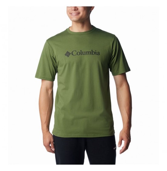 COLUMBIA ΑΝΔΡΙΚΟ T-SHIRT CSC BASIC LOGO SHORTSLEEVE 1680053-351 GREEN
