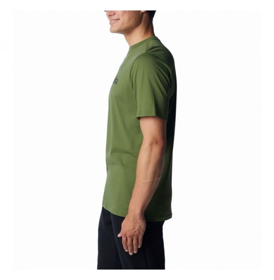 COLUMBIA ΑΝΔΡΙΚΟ T-SHIRT CSC BASIC LOGO SHORTSLEEVE 1680053-351 GREEN