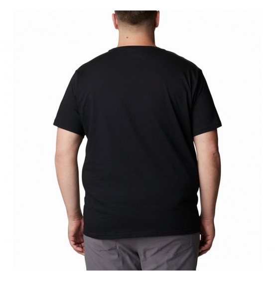 COLUMBIA CSC BASIC LOGO SHORTSLEEVE 1680054-010 ΑΝΔΡΙΚΟ T-SHIRT ΥΠΕΡΜΕΓΕΘΟΣ BLACK