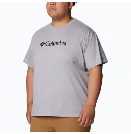 COLUMBIA BASIC LOGO ΑΝΔΡΙΚΟ T-SHIRT 1680054-041 ΓΚΡΙ (ΥΠΕΡΜΕΓΕΘΟΣ)