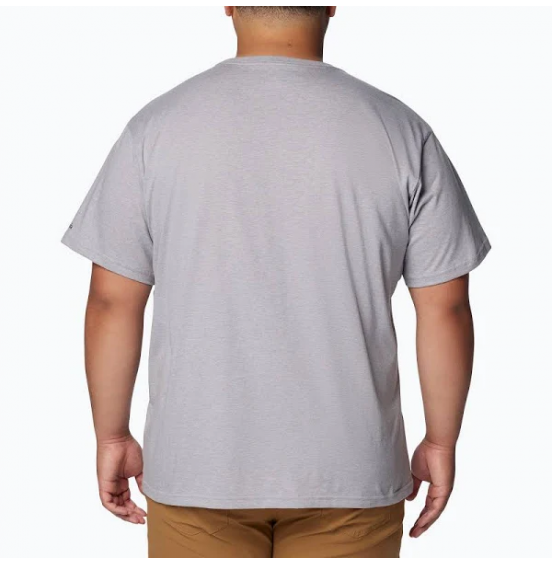 COLUMBIA BASIC LOGO ΑΝΔΡΙΚΟ T-SHIRT 1680054-041 ΓΚΡΙ (ΥΠΕΡΜΕΓΕΘΟΣ)