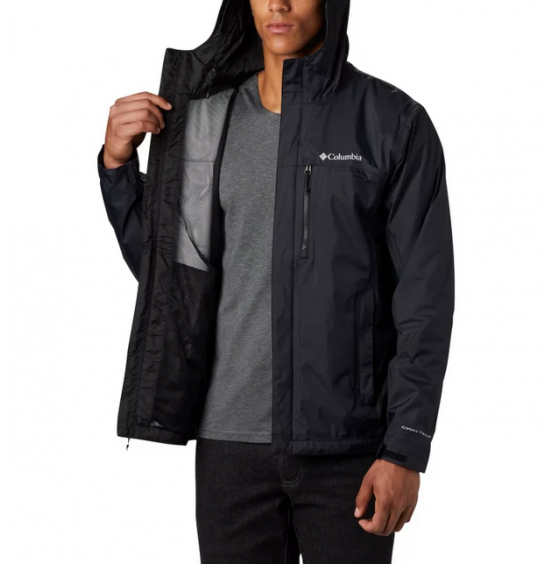 COLUMBIA POURING ADVENTURE II JACKET 1760061-010 ΑΝΔΡΙΚΗ ΜΕΜΒΡΑΝΗ BLACK
