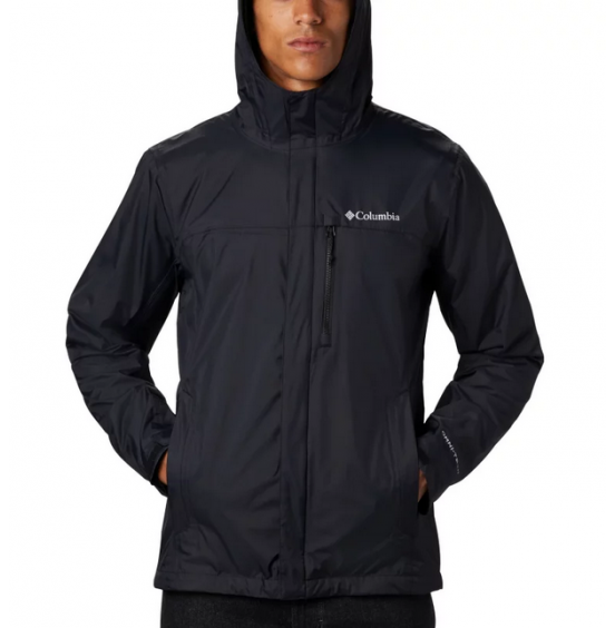 COLUMBIA POURING ADVENTURE II JACKET 1760061-010 ΑΝΔΡΙΚΗ ΜΕΜΒΡΑΝΗ BLACK