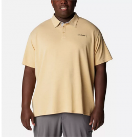 COLUMBIA NELSON POINT 1772722-292 ΑΝΔΡΙΚΟ POLO ΥΠΕΡΜΕΓΕΘΟΣ LIGHT CAMEL