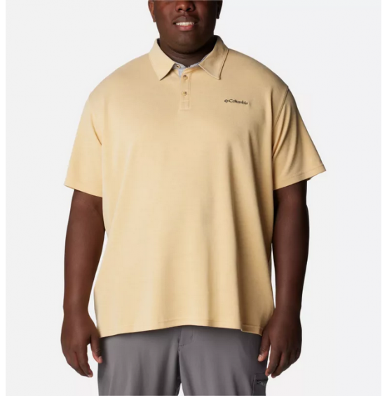 COLUMBIA NELSON POINT 1772722-292 ΑΝΔΡΙΚΟ POLO ΥΠΕΡΜΕΓΕΘΟΣ LIGHT CAMEL