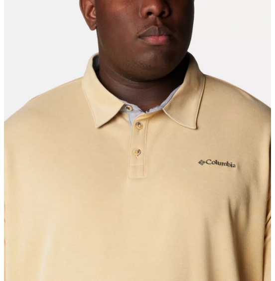 COLUMBIA NELSON POINT 1772722-292 ΑΝΔΡΙΚΟ POLO ΥΠΕΡΜΕΓΕΘΟΣ LIGHT CAMEL