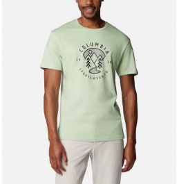 COLUMBIA ΑΝΔΡΙΚΟ T-SHIRT RAPID RIDGE GRAPHIC TEE 1888813-349 SAGE LEAF