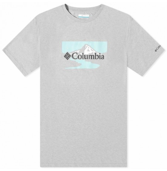 COLUMBIA ΑΝΔΡΙΚΟ T-SHIRT PATH LAKE GRAPHIC TEE II 1934814-043 GREY