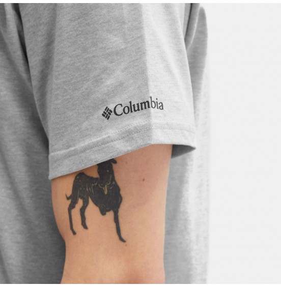 COLUMBIA ΑΝΔΡΙΚΟ T-SHIRT PATH LAKE GRAPHIC TEE II 1934814-043 GREY