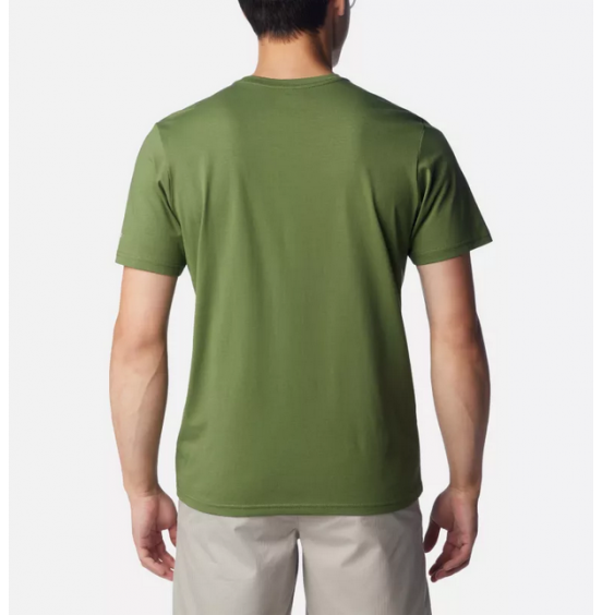 COLUMBIA ΑΝΔΡΙΚΟ T-SHIRT PATH LAKE GRAPHIC TEE II 1934814-352 GREEN