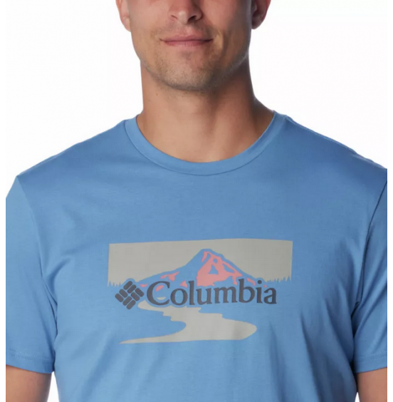 COLUMBIA ΑΝΔΡΙΚΟ T-SHIRT PATH LAKE GRAPHIC TEE II 1934814-482 SKYLER