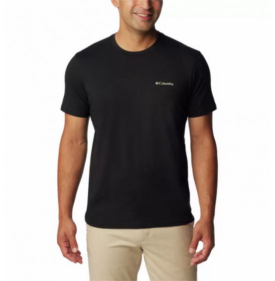 COLUMBIA ΑΝΔΡΙΚΟ T-SHIRT RAPID RIDGE BACK GRAPHIC TEE II 1934824-007 BLACK