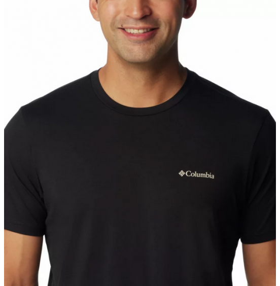 COLUMBIA ΑΝΔΡΙΚΟ T-SHIRT RAPID RIDGE BACK GRAPHIC TEE II 1934824-007 BLACK