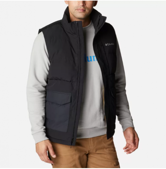 COLUMBIA MARQUAM PEAK FUSION VEST 2008515-010 ΑΝΔΡΙΚΟ ΑΜΑΝΙΚΟ ΜΠΟΥΦΑΝ BLACK