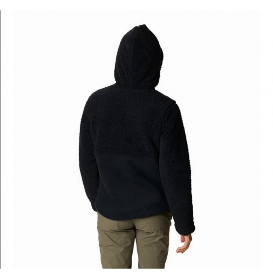 COLUMBIA WINTER PASS SHERPA HOODED FULL ZIP 2013293-013 BLACK