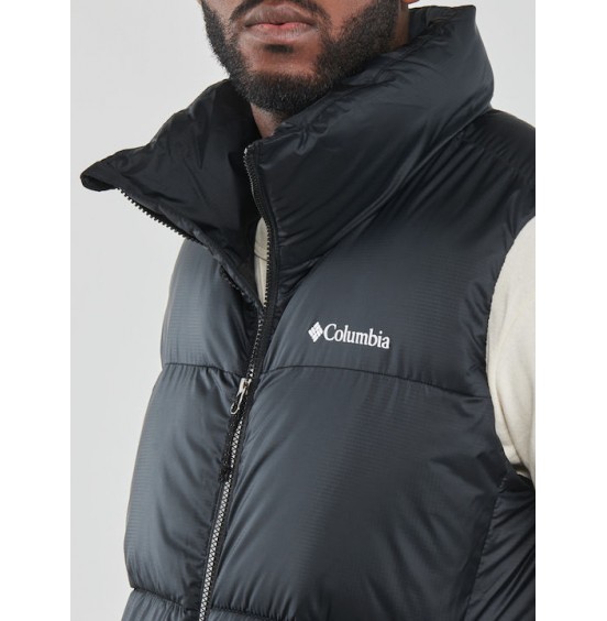 COLUMBIA PUFFECT II VEST 2025831-010 ΑΝΔΡΙΚΟ ΑΜΑΝΙΚΟ ΜΠΟΥΦΑΝ BLACK