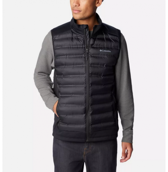 COLUMBIA MEN'S OUT SHIELD HYBRID VEST 2057452-010 BLACK