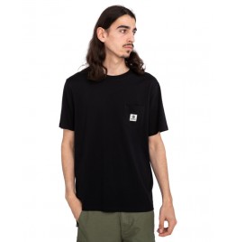 ELEMENT BASIC POCKET LABEL ELYKT00116-FBK ΑΝΔΡΙΚΟ T-SHIRT BLACK