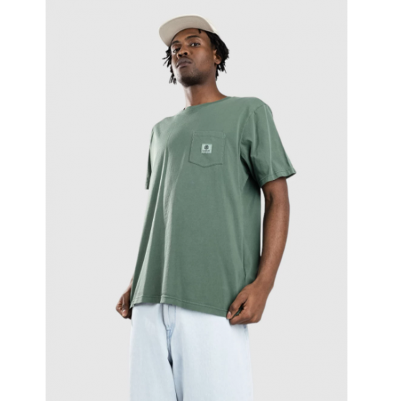 ELEMENT BASIC POCKET PIGMENT ELYKT00118-GRT0 ΑΝΔΡΙΚΟ T-SHIRT GREEN