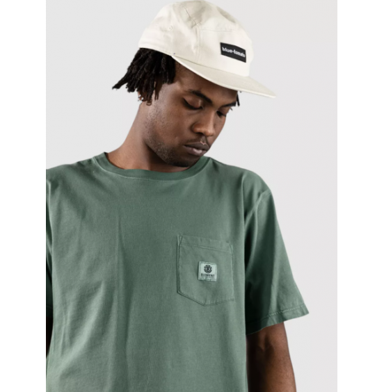 ELEMENT BASIC POCKET PIGMENT ELYKT00118-GRT0 ΑΝΔΡΙΚΟ T-SHIRT GREEN