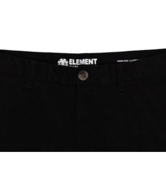 ELEMENT HOWLAND CLASSIC ELYWS00104-FBK ΑΝΔΡΙΚΗ ΒΕΡΜΟΥΔΑ CHINO BLACK