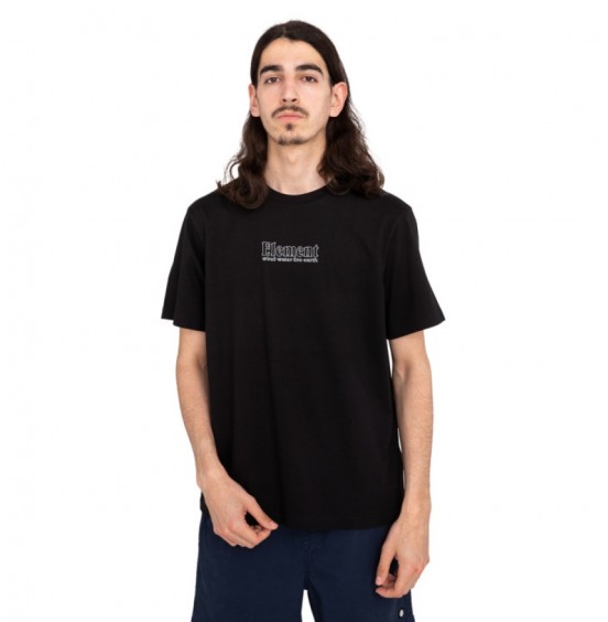 ELEMENT DIAL ELYZT00356-FBK ΑΝΔΡΙΚΟ T-SHIRT BLACK