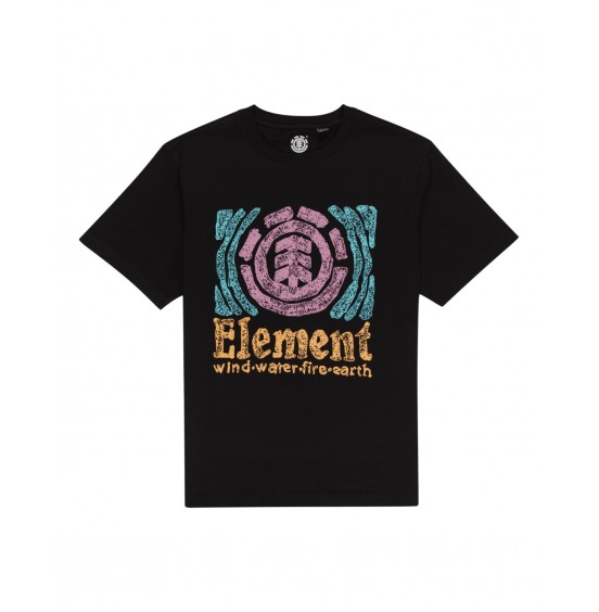 ELEMENT VOLLEY ELYZT00362-FBK ΑΝΔΡΙΚΟ T-SHIRT BLACK