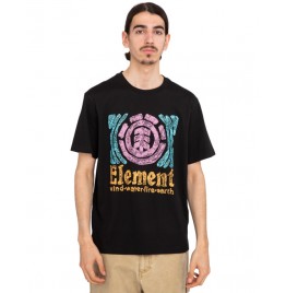 ELEMENT VOLLEY ELYZT00362-FBK ΑΝΔΡΙΚΟ T-SHIRT BLACK