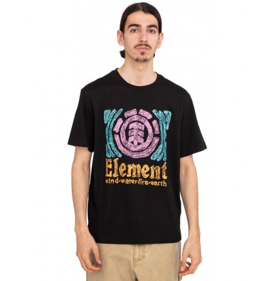 ELEMENT VOLLEY ELYZT00362-FBK ΑΝΔΡΙΚΟ T-SHIRT BLACK