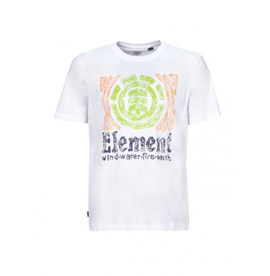 ELEMENT VOLLEY ELYZT00362-WBB0 ΑΝΔΡΙΚΟ T-SHIRT WHITE