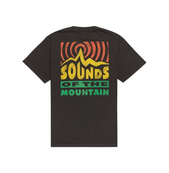 ELEMENT SOUNDS OF THE MOUNTAINS ELYZT00366-KTA0 ΑΝΔΡΙΚΟ T-SHIRT OFF BLACK