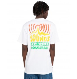 ELEMENT SOUNDS OF THE MOUNTAINS ELYZT00366-WBB0 ΑΝΔΡΙΚΟ T-SHIRT WHITE