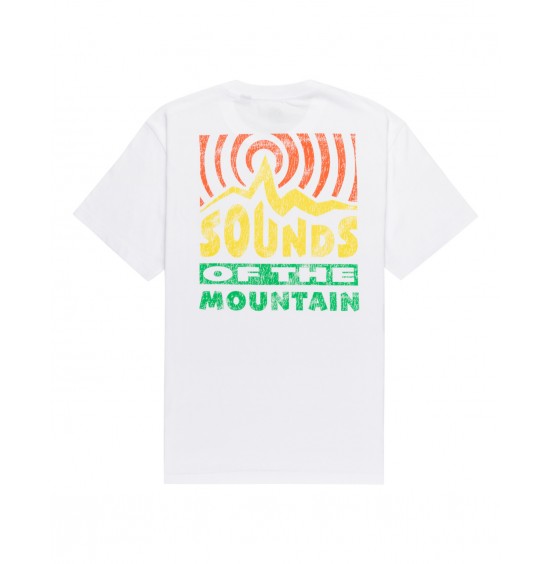 ELEMENT SOUNDS OF THE MOUNTAINS ELYZT00366-WBB0 ΑΝΔΡΙΚΟ T-SHIRT WHITE