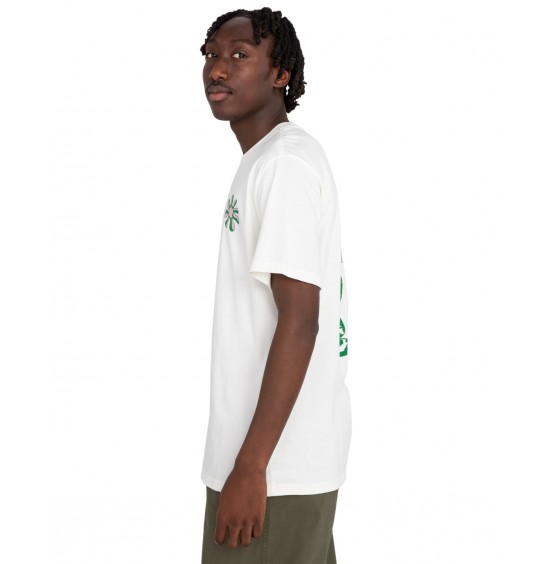 ELEMENT OUTDOOR ADVENTURES ELYZT00384-WBS0 ΑΝΔΡΙΚΟ T-SHIRT WHITE