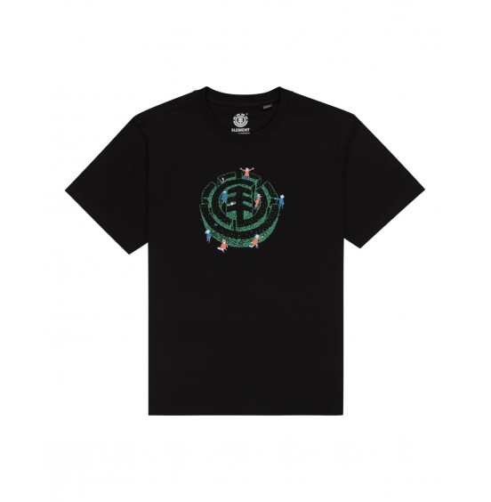 ELEMENT MAZE ELYZT00406-FBK ΑΝΔΡΙΚΟ T-SHIRT BLACK