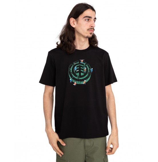 ELEMENT MAZE ELYZT00406-FBK ΑΝΔΡΙΚΟ T-SHIRT BLACK