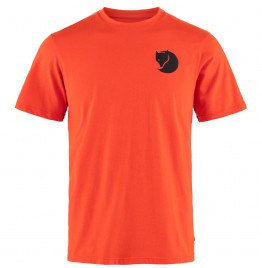 FJALLRAVEN WALK WITH NATURE T-SHIRT 12600216-214 FLAME ORANGE