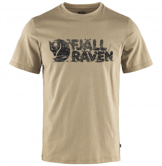 FJALLRAVEN LUSH LOGO T-SHIRT 12600219-118 FOSSIL