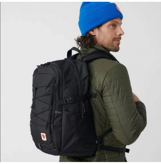 FJALLRAVEN SKULE 20 L. ΣΑΚΙΔΙΟ ΠΛΑΤΗΣ 23349-550 BLACK